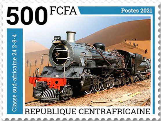 n° 8486/8489  - Timbre CENTRAFRIQUE Poste