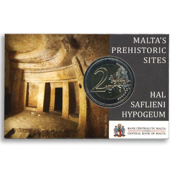 BU : 2 EURO COMMEMORATIVE 2022 : MALTE (Hypogée de Hal Saflieni)