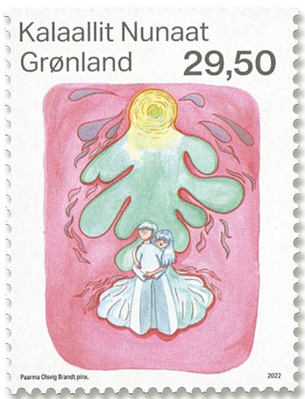 n°881/882 - Timbre GROENLAND Poste