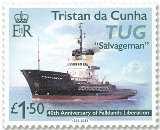 n°1307/1309 - Timbre TRISTAN DA CUNHA Poste