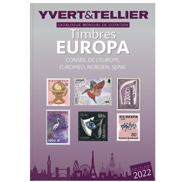 EUROPA - 2022 + Mise à jour 2024 (Catalogue des timbres EUROPA, Conseil de l'Europe, EUROMED, SEPAC, NORDEN)