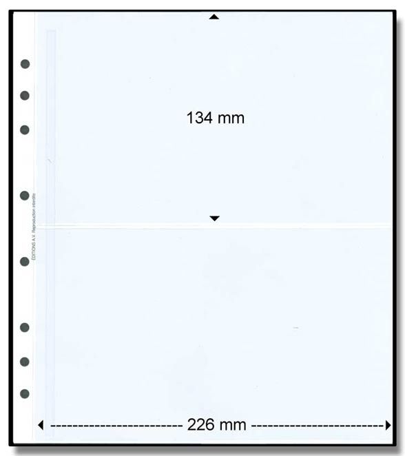 Feuille AV : pour 2 blocs souvenir (x10) - AV EDITIONS®