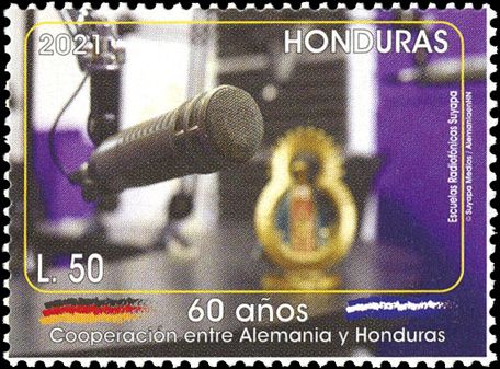 n° 331/334 - Timbre HONDURAS Poste