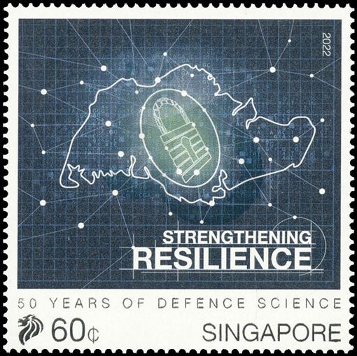 n° 2514/2519 - Timbre SINGAPOUR Poste