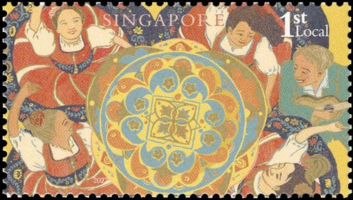 n° 2520/2523 - Timbre SINGAPOUR Poste