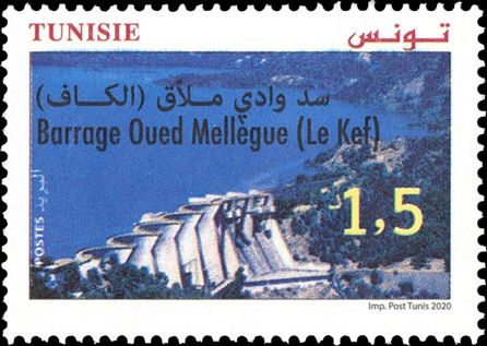 n° 1923/1926 - Timbre TUNISIE Poste