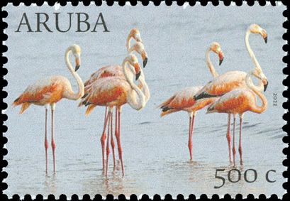 n° 1119/1122 - Timbre ARUBA Poste