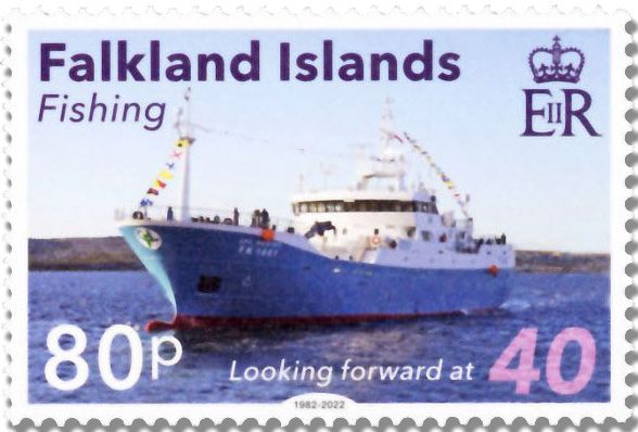 n° 1390/1393 - Timbre FALKLAND Poste