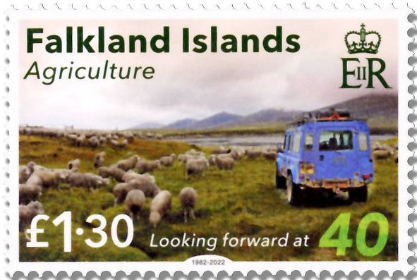 n° 1390/1393 - Timbre FALKLAND Poste