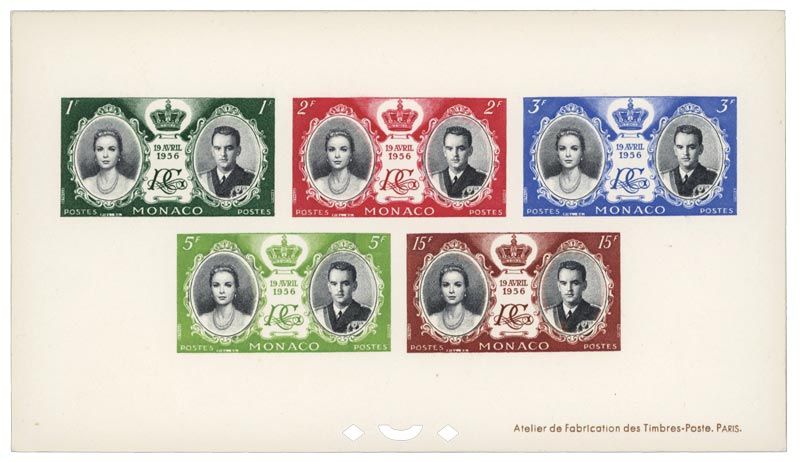 nr. 5/6 -  Stamp Monaco Souvenir sheets