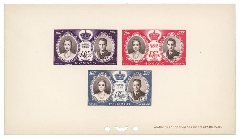 nr. 5/6 -  Stamp Monaco Souvenir sheets