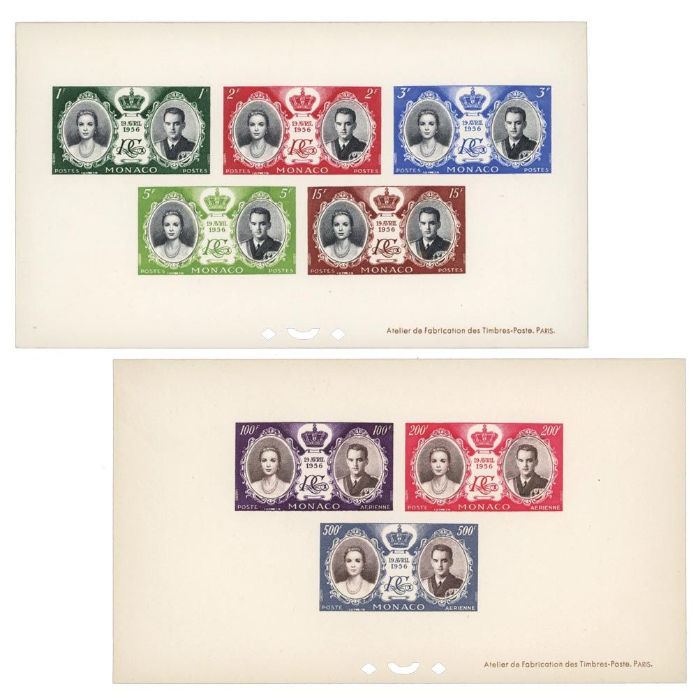 nr. 5/6 -  Stamp Monaco Souvenir sheets