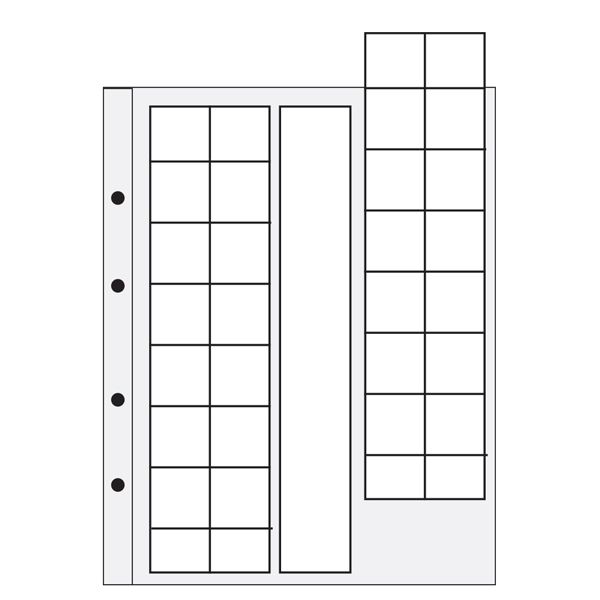 Inserts ´CARAVELLE/GALION SPECIAL EURO´: 32 compartments