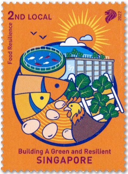 n° 2544/2548 - Timbre SINGAPOUR Poste