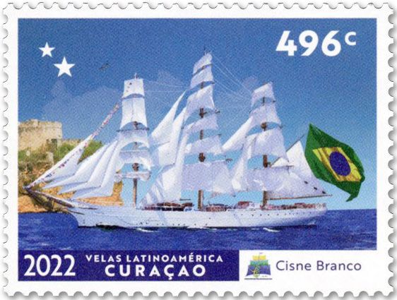 n° 737/740 - Timbre CURACAO Poste