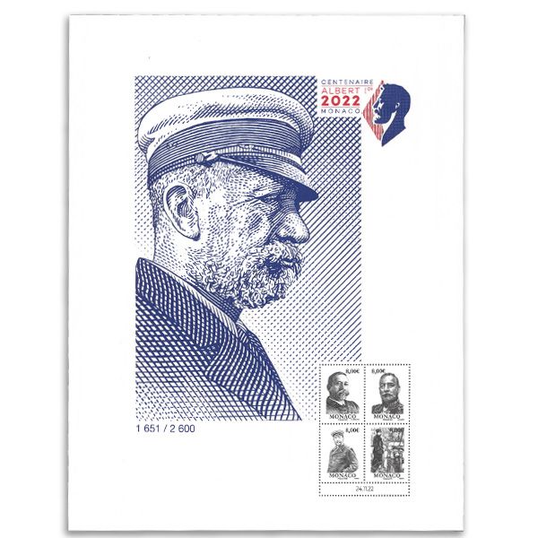 nr. 5/6 -  Stamp Monaco Souvenir sheets