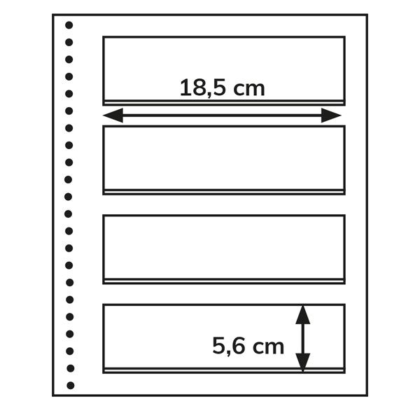 Inserts single Régent - SUPRA: 4 strips