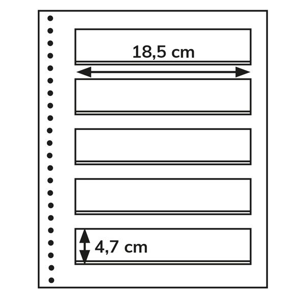 Inserts single Régent - SUPRA: 5 strips