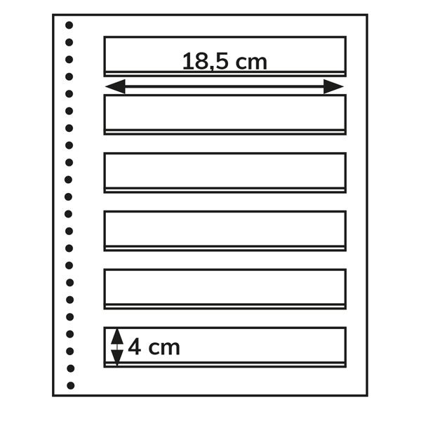 Inserts single Régent - SUPRA: 6 strips