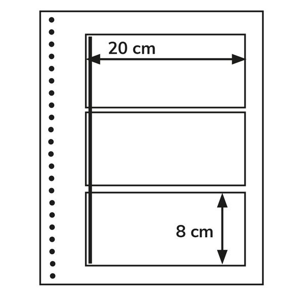 Inserts Both sides Duo - SUPRA: 3 strips