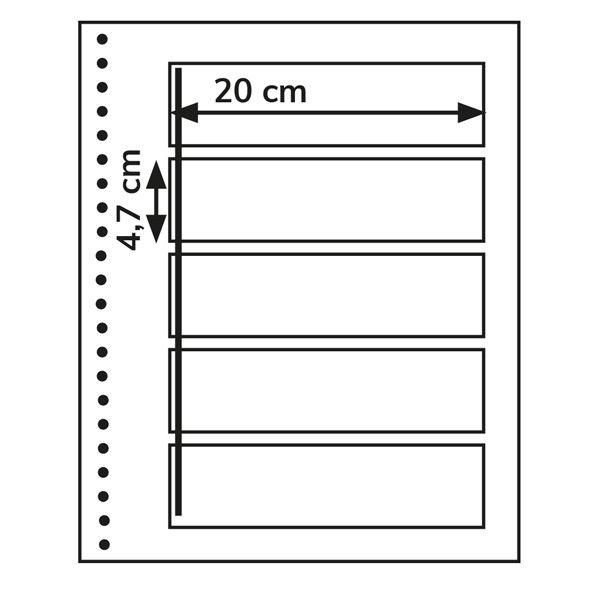 Inserts Both sides Duo - SUPRA: 5 strips