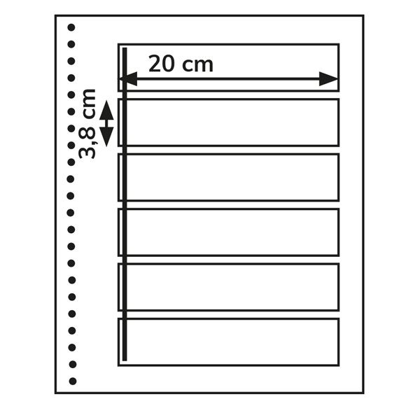 Inserts Both sides Duo - SUPRA: 6 strips