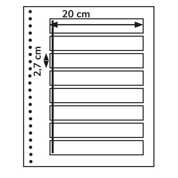 Inserts Both sides Duo - SUPRA: 8 strips