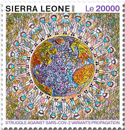 n° 10845/10848 - Timbre SIERRA LEONE Poste