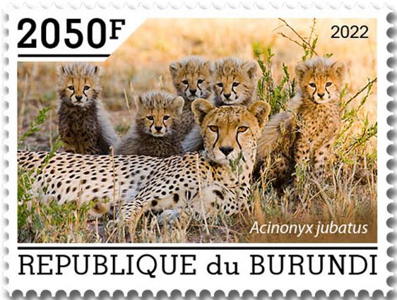 n° 2589/2593 - Timbre BURUNDI Poste