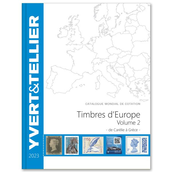 EUROPE Volume 2 - 2023 (Catalogue des timbres des pays d´Europe de C à G)