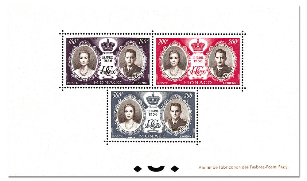 nr. 5/6 -  Stamp Monaco Souvenir sheets