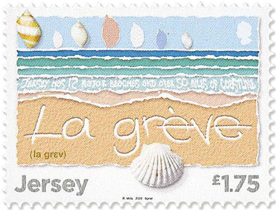 n° 2699/2704 - Timbre JERSEY Poste