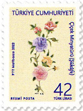 n° 416/420 - Timbre TURQUIE Timbres de service