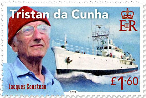 n° 1314/1317 - Timbre TRISTAN DA CUNHA Poste