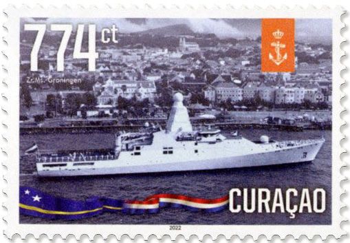 n° 757/764 - Timbre CURACAO Poste