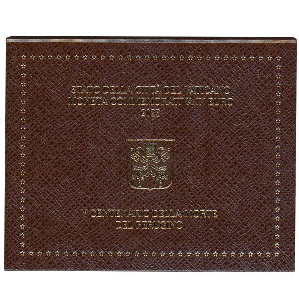 BU : 2 EURO COMMEMORATIVE 2023 : VATICAN (500 ans de la Mort de Le Pérugin)