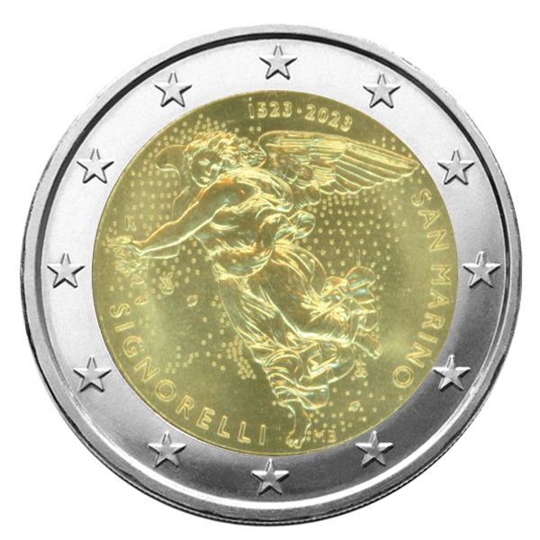 BU : 2 EURO COMMEMORATIVE 2023 : SAINT-MARIN (Luca Signorelli)