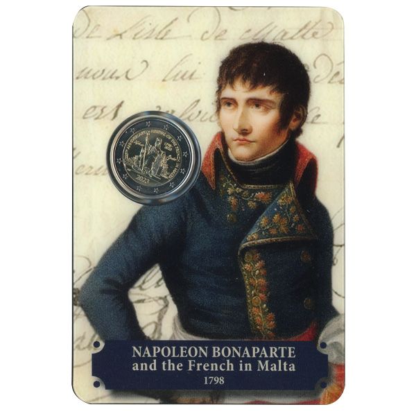 BU : 2 EURO COMMEMORATIVE 2023 : MALTE (Napoléon Bonaparte)