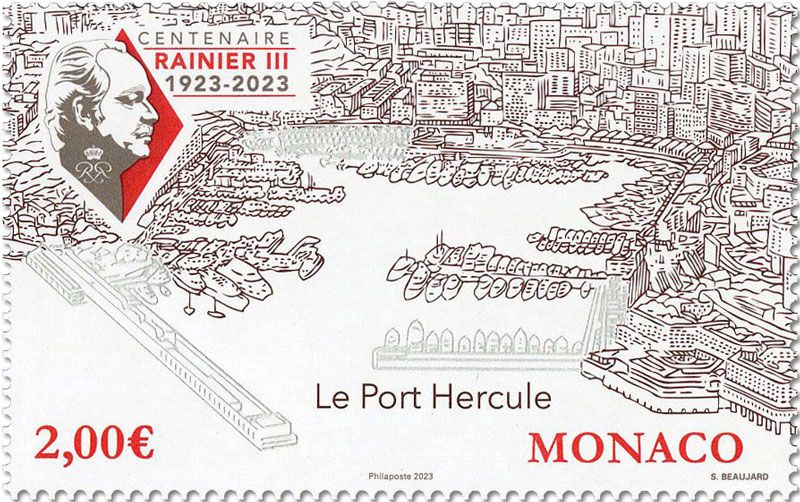 n° F3398 - Timbre MONACO Poste