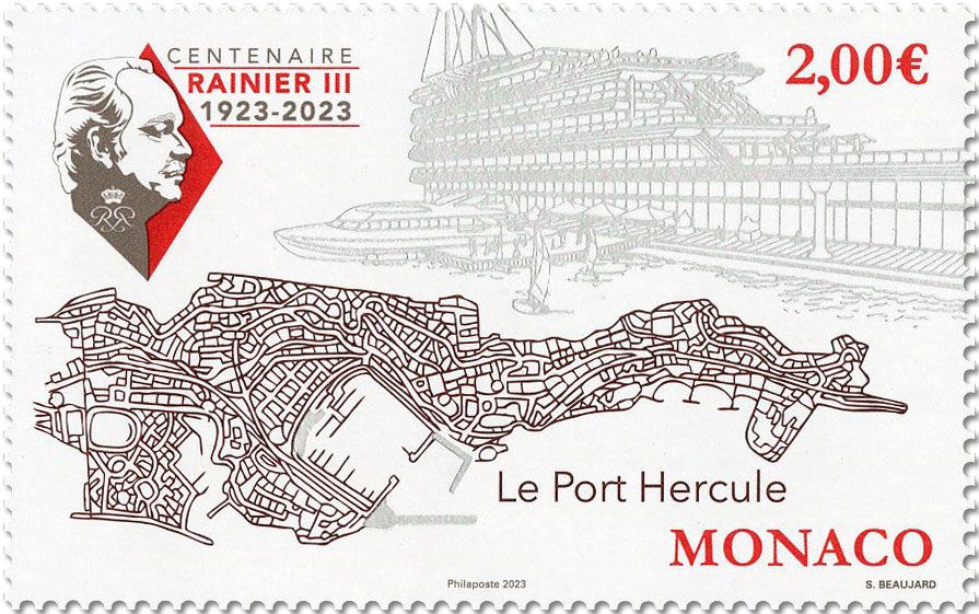 n° F3398 - Timbre MONACO Poste