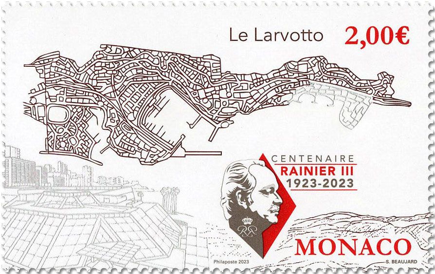 n° F3400 - Timbre MONACO Poste