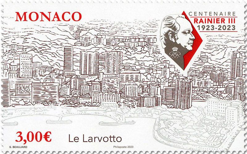 n° F3400 - Timbre MONACO Poste