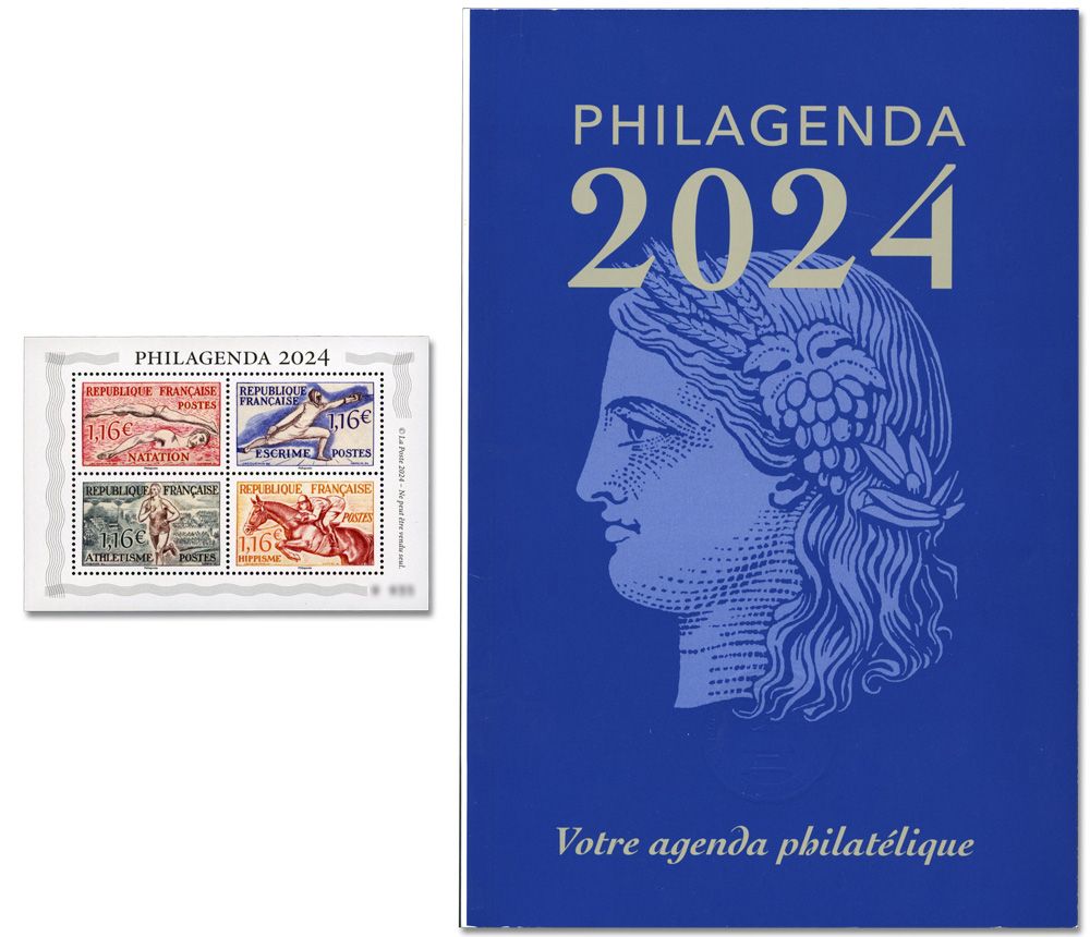 France : PHILAGENDA (2024)