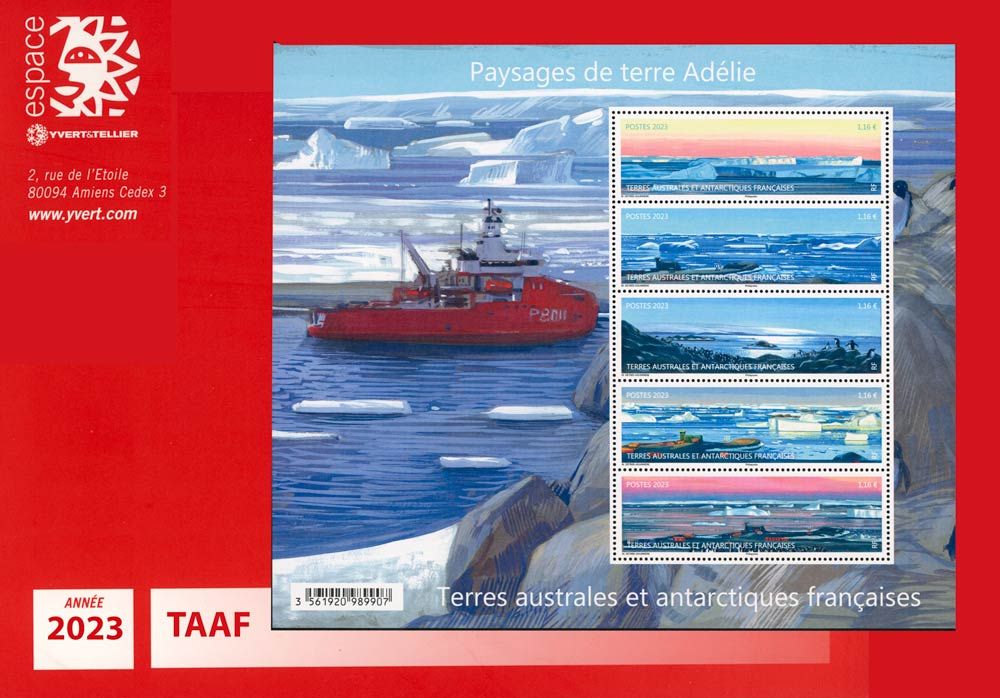 n° 1024/C1050 - Timbre TAAF Année complète (2023)