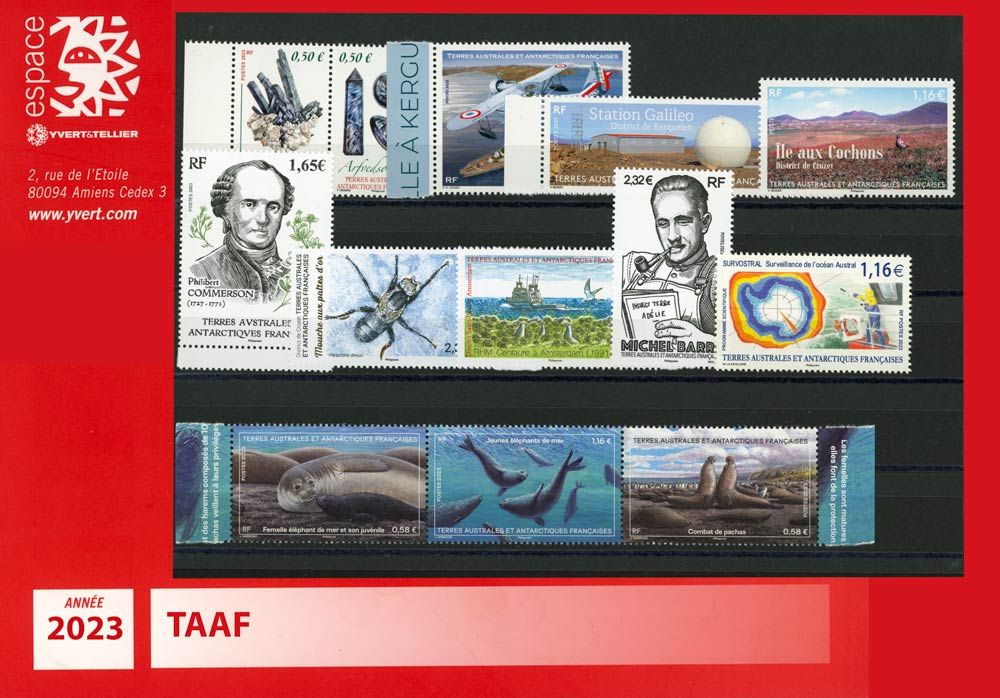 nr. 761/794 - Stamp French Southern Territories Year set (2016)