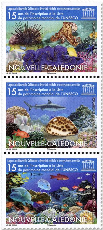 n° 1460/1462 - Timbre Nelle Calédonie Poste