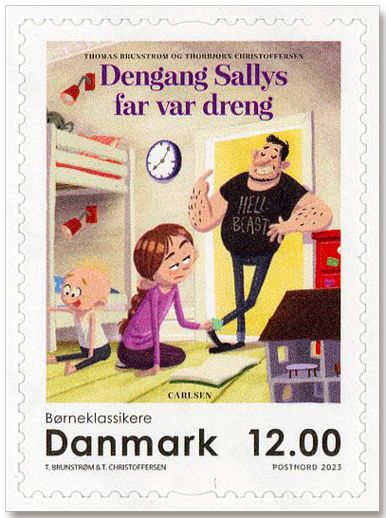 n° 2062/2071 - Timbre DANEMARK Poste