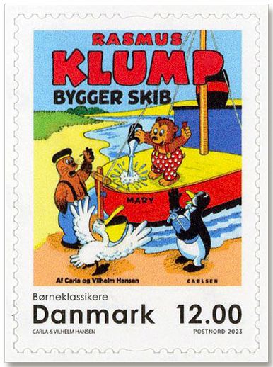 n° 2062/2071 - Timbre DANEMARK Poste