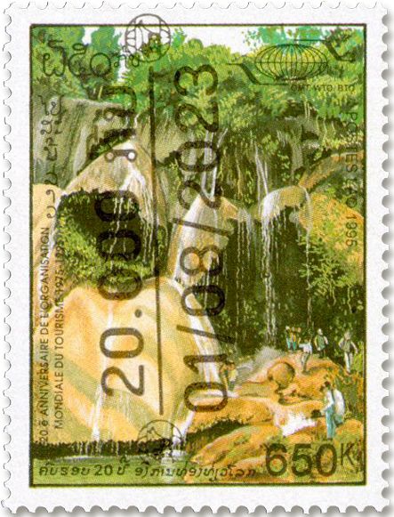 n° 1160A, n° 1160A, n° 1163A, n° 1182 et n° 1183A - Timbre LAOS Poste