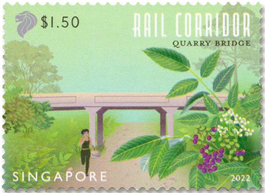 n° 2539/2543 - Timbre SINGAPOUR Poste